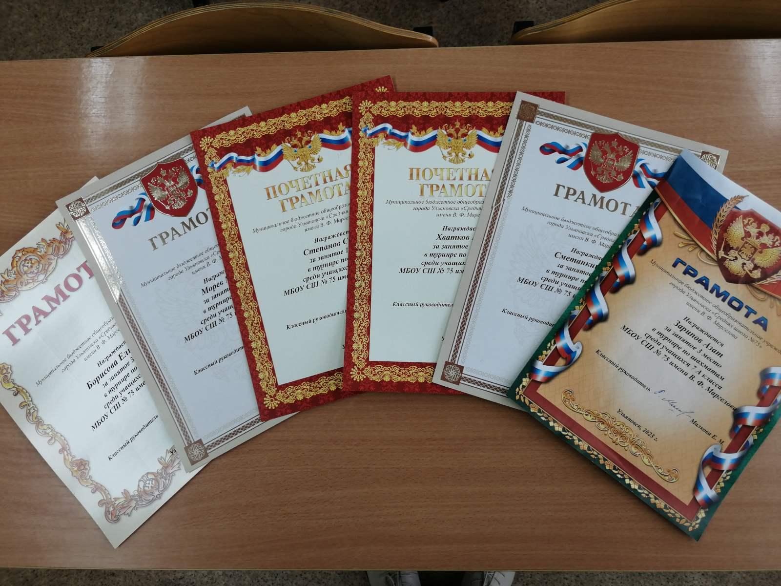 Шахматный турнир.