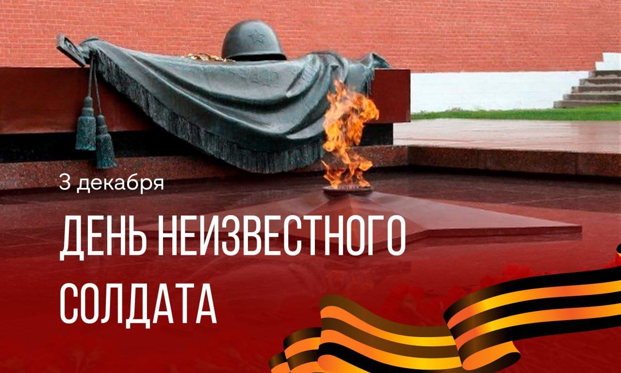  План   мероприятий, приуроченных  к Дням воинской Славы и памятным датам  в декабрь 2024.